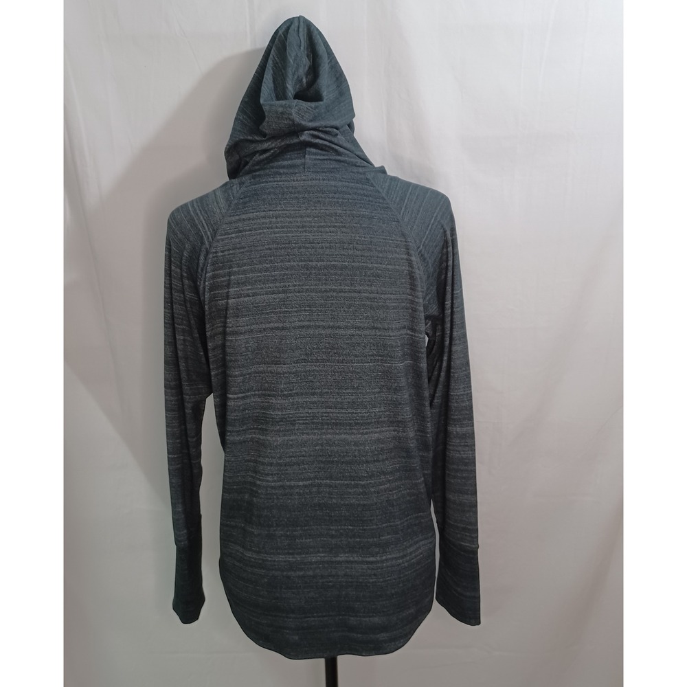 Women's Apana Activewear Long Sleeve Black Hoodie Size Medium - Picture 2 of 9
